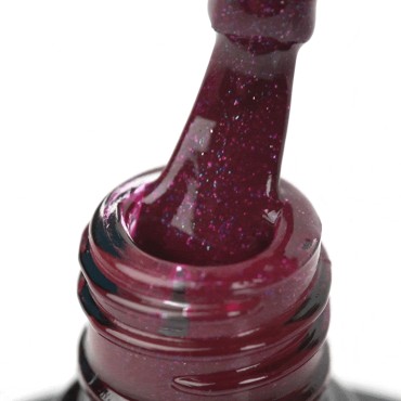 Vernis à ongles hybride OCHO NAILS rouge 209 - 5 g — gros plan surface