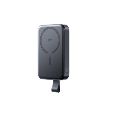 POWERBANK 10000MAH 22,5W QI2 JR-PBM11 MAGSAFE S STANDOM - BLACK
