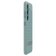 The case for the Samsung Galaxy S25+ Caseology Parallax Mag MagSafe is green