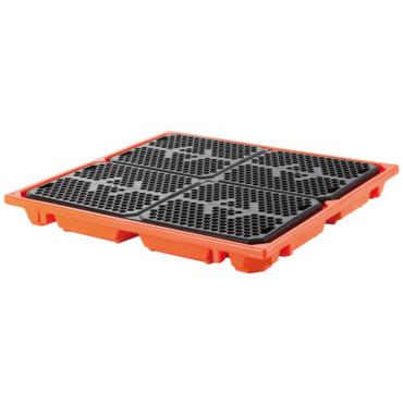 Όροφος Tan Bath κάτω από 4 βαρέλια 215L