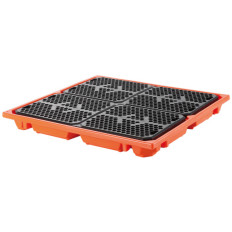 Podlahový tan kúpeľ pod 4 barelmi 215l