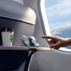 Powerbank 10000mAh 22.5w Qi2 JR-PBM12 MagsaSe mit Ständer - Schwarz