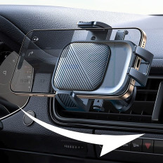 Suporte de carro para um telefone xadrez - preto