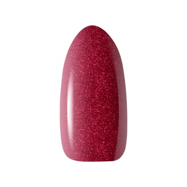 OCHO NAILS Smalto Ibrido Rosso 211 – 5 g — primo piano