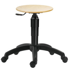 Stool Rotary Taboret Workshop på en stabil base uden hjul