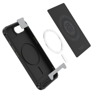 Prípad na iPhone 16E Core Armor Magsafe - čierna