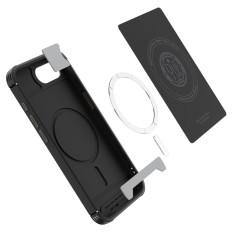 Case Case op iPhone 16e Core Armor Magsafe - Zwart