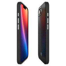 Case gadījums uz iPhone 16e Enzo Aramid MagSafe - melns