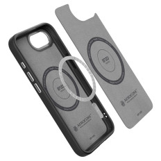 Case gadījums uz iPhone 16e Enzo Aramid MagSafe - melns