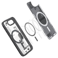 Case Case op iPhone 16e Zero One Ultra Hybrid Magsafe - Zwart
