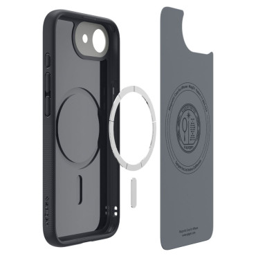 Case fall på iPhone 16e nano pop magsafe - svart matta