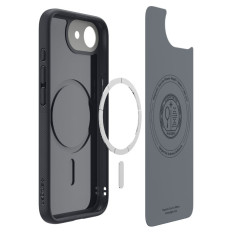 Case sur iPhone 16e Nano POP Magsafe - Mateau noir