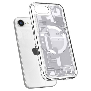 Etui case za iPhone 16e Zero One Ultra Hybrid MagSafe - bela