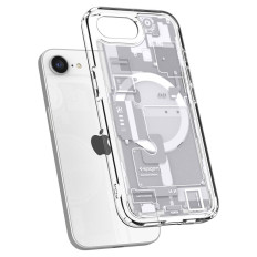 Etui case za iPhone 16e Zero One Ultra Hybrid MagSafe - bela