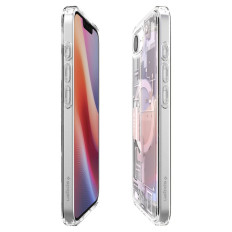 Etui case za iPhone 16e Zero One Ultra Hybrid MagSafe - bela