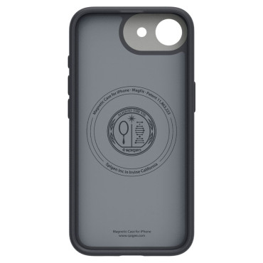 Case gadījums uz iPhone 16e nano pop MagSafe - Black Mat