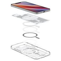 Etui case za iPhone 16e Zero One Ultra Hybrid MagSafe - bela