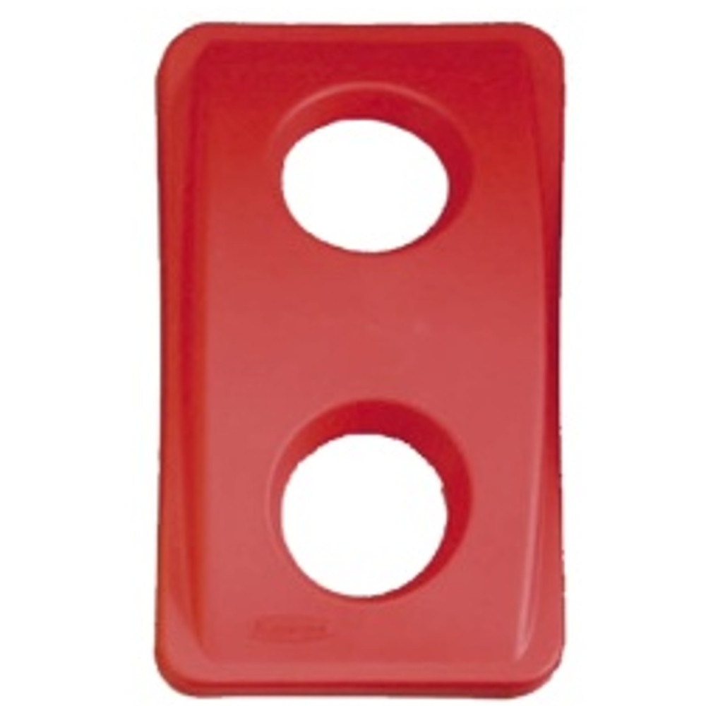 Κάλυψη για δοχείο Rubbermaid Slim Jim Reg Red