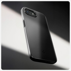 Caso de caso no iPhone 16e fino fit mag - preto