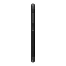 Custodia per cassa per Samsung Galaxy A36 5G con tappeto di armatura resistente - nero