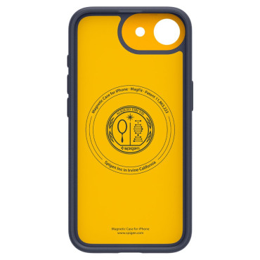 Case Case op iPhone 16e Nano Pop Magsafe - Navy