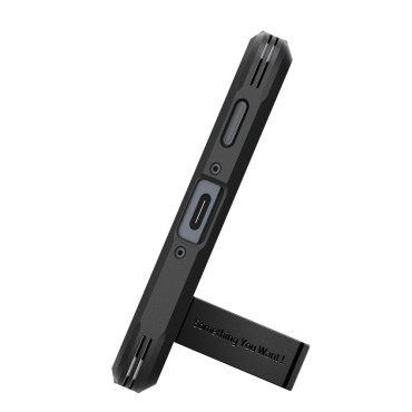 Κάλυψη θήκης για το Samsung Galaxy A36 5G με σκληρό χαλί θωράκισης - μαύρο