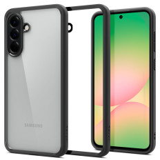 Case tok a Samsung Galaxy A56 5G Ultra hibrid - fekete szőnyeg