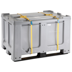 Πυρκαγιά κουτί κουτί 610L με παλέτα και κάλυμμα 120x100x76 cm un ar