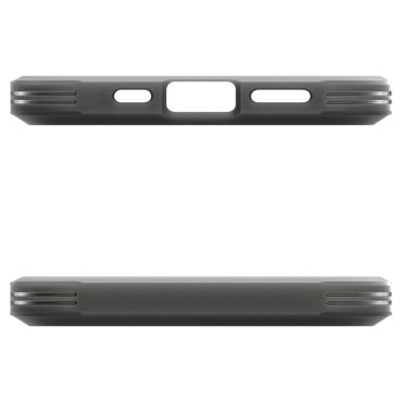 Halt tok az iPhone 16e-on kemény páncél Magsafe - átlátszó-szürke