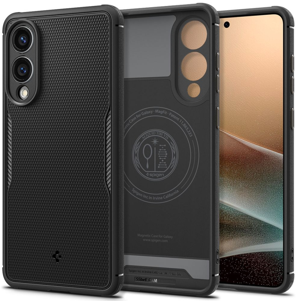 Samsung Galaxy S25 Edge Core Armor Mag de Magsafe - Noir