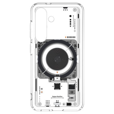 Fallfall på Samsung Galaxy S25 Neo One Ultra Hybrid Mag - transparent