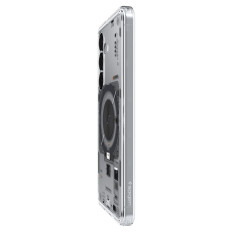 Case Case op Samsung Galaxy S25 Neo Eén Ultra Hybrid Mag - Transparant