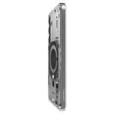 Case Case op Samsung Galaxy S25 Neo Eén Ultra Hybrid Mag - Transparant