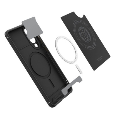 Samsung Galaxy S25 Edge Core Armor Mag de Magsafe - Negro