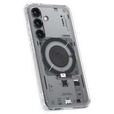 Case Case op Samsung Galaxy S25 Neo Eén Ultra Hybrid Mag - Transparant