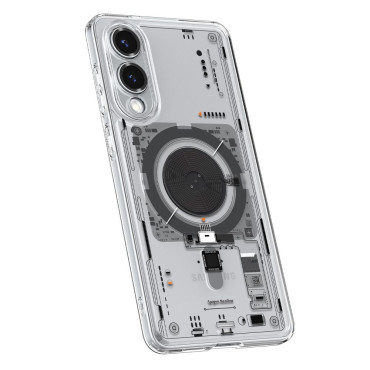 Samsung Galaxy S25 Edge Case med Ultra Hybrid Mag Print med Magsafe - Gennemsigtig