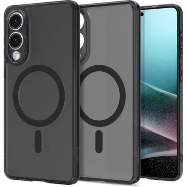 Case Samsung Galaxy S25 EDGE Ultra hübriid mag alates MAGSAFE - Black Mobiiltelefonidele