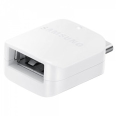 USB-A Sovitin - USB-C Samsung - valkoinen
