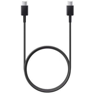 Samsung USB-C 3A 1M kabelkabel - svart