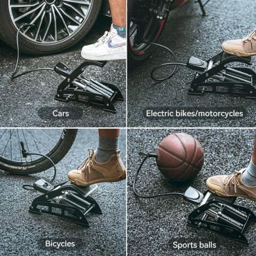 Football Bike Auto Motor Ball with Display 11 Bar-Black