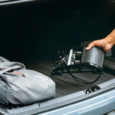 Jalkapallopyörä Auto Moottoripallo, jossa on 3 bar - musta