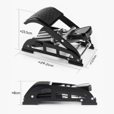 Bici da calcio Auto Motor Ball con display 11 bar - Nero