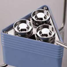 Fornello turistico per la carta a gas Triangolo Triangolo 3 Bruciatori Accendino 2.3 KW