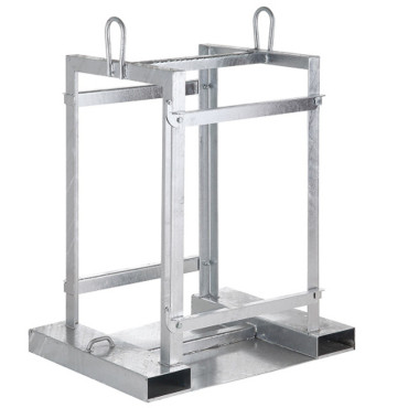 Παλέτα για τη μεταφορά κυλίνδρων αερίου για 4 κυλίνδρους