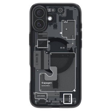 Ochranné pouzdro pro iPhone 16 Ultra Hybrid MagSafe nula One - tmavě šedá