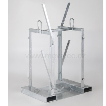 Palette til transport af gasflasker til 4 cylindre Palette til transport af gasflasker til 4 cylindre