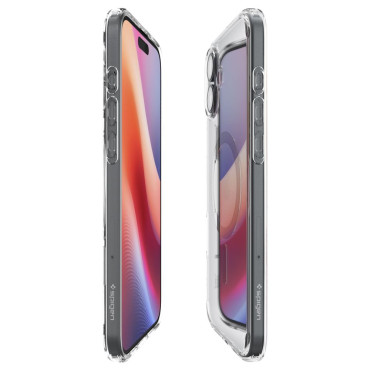 Kaitsekott iPhone 16 Ultra hübriid Magsafe süsinikkiud - läbipaistev hall