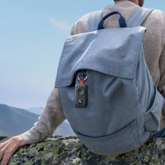 PowerBank Pocket Nøglering 2000MAH 3W til Apple Se sort