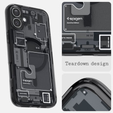 Ochranné pouzdro pro iPhone 16 Ultra Hybrid MagSafe nula One - tmavě šedá