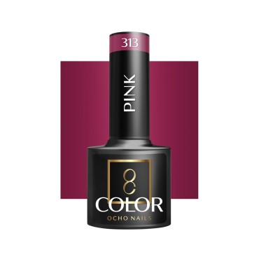 Verniz Híbrido OCHO NAILS Rosa 313 - 5 g — vista frontal